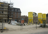 Bouwplaats Bosrijk op 25 april 2009