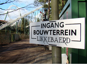 Bouwterrein Station Ruigrijk en Likkebaerd